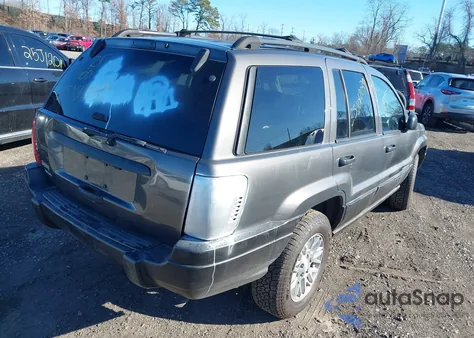 2004 Jeep Grand Cherokee Laredo z USA, uszkodzony, nr VIN 1J4GW48S74C385078